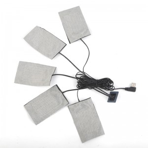 الصانع جودة عالية 5 فولت 7.4 فولت ألياف الكربون الكهربائية ل سترة